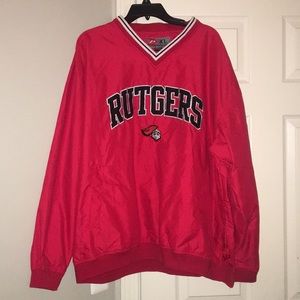 Rutgers Univ jacket.